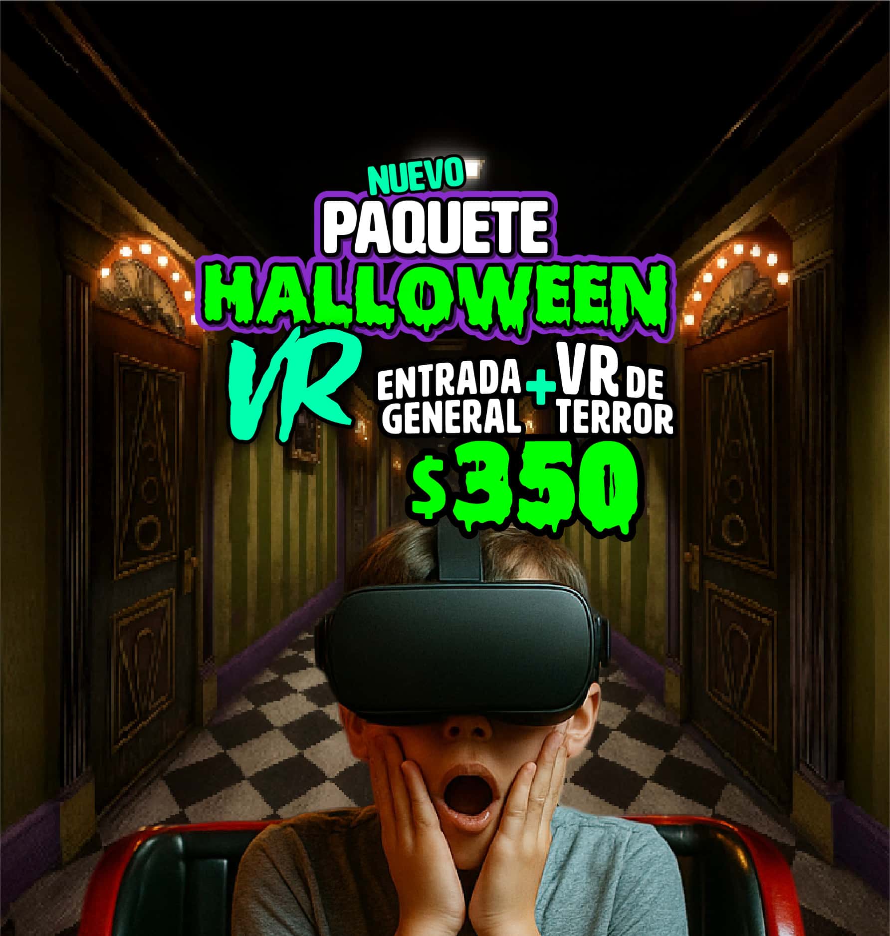 Paquete Halloween VR ACUARIOINBURSA MOVIL